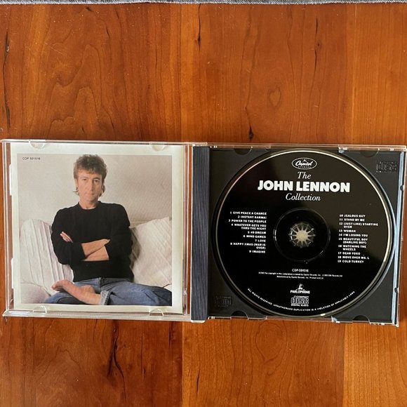 "The John Lennon Collection," 1989 Capitol Records, EMI Records, Ltd., CD - Picture 3 of 3